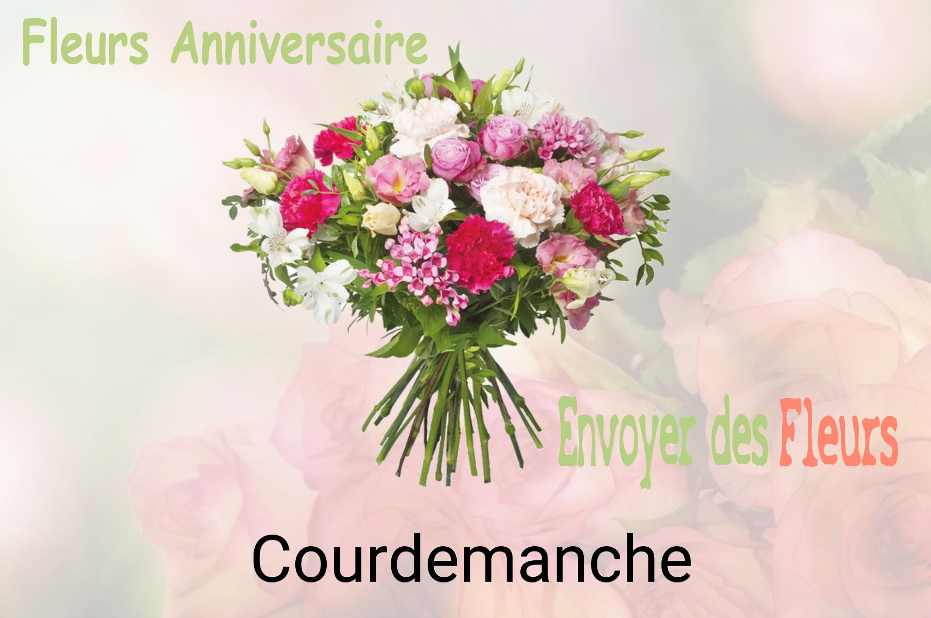 Bouquet de fleurs d’anniversaire livré à Courdemanche