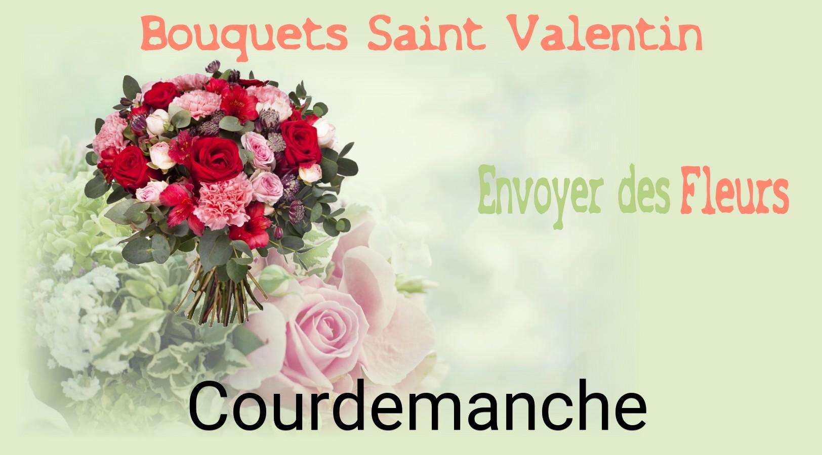 Roses de Saint-Valentin livrées à Courdemanche